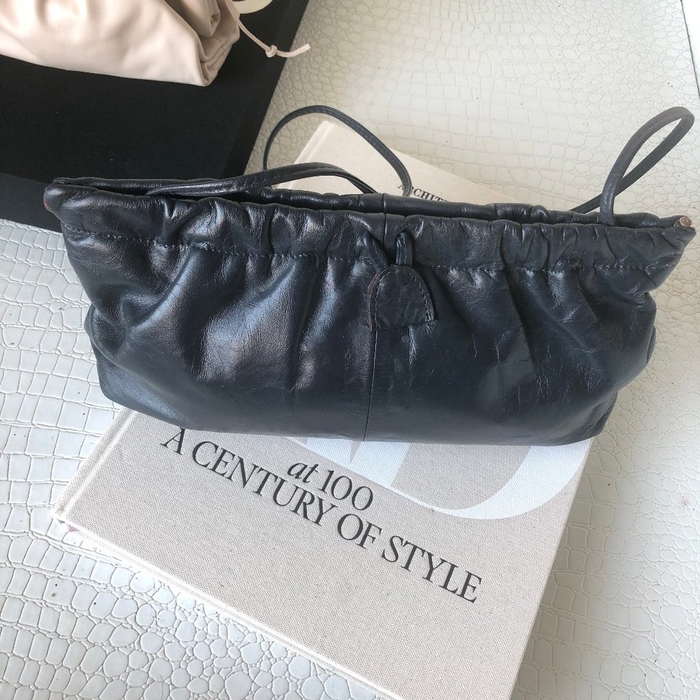 Teal Pouch 100% pure leather